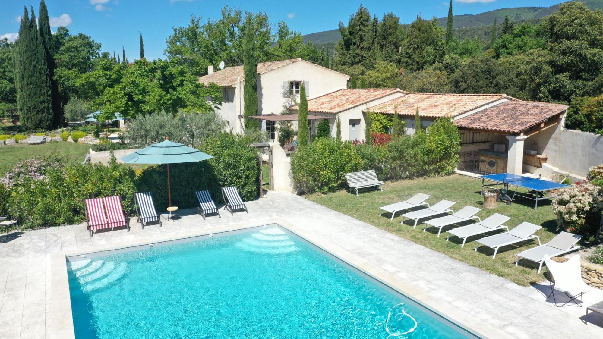 Les Jardins De Sitaara Bed & Breakfast Cucuron Exterior foto